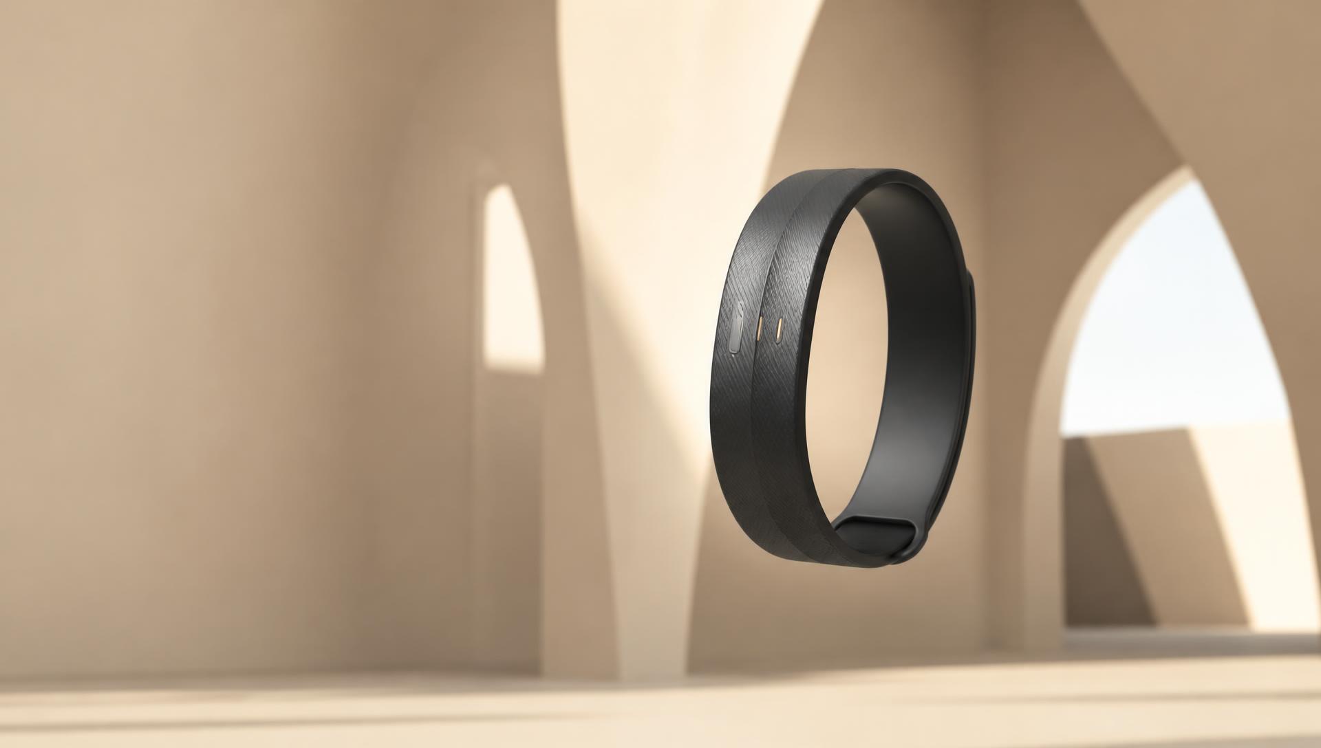 The JLINK band worn on the wrist